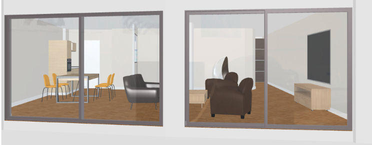 Appartement - 92 m² - 3 pièces