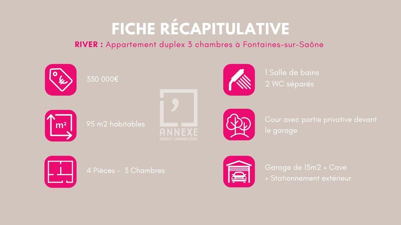 Appartement - 95 m² - 4 pièces