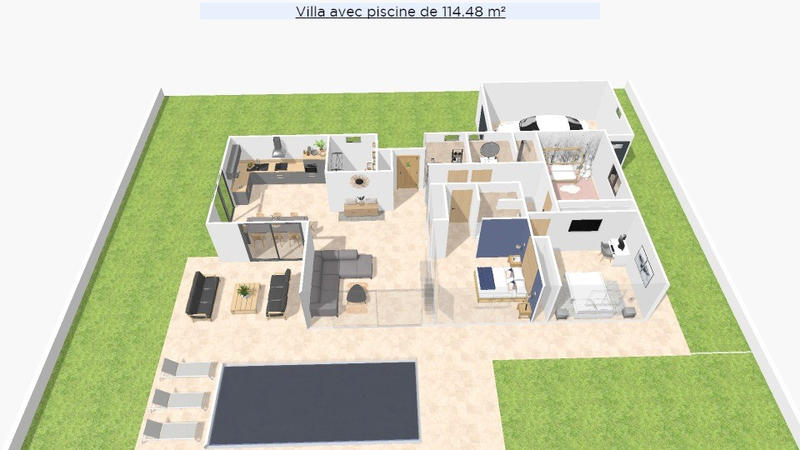 Maison - 114 m² - 4 pièces