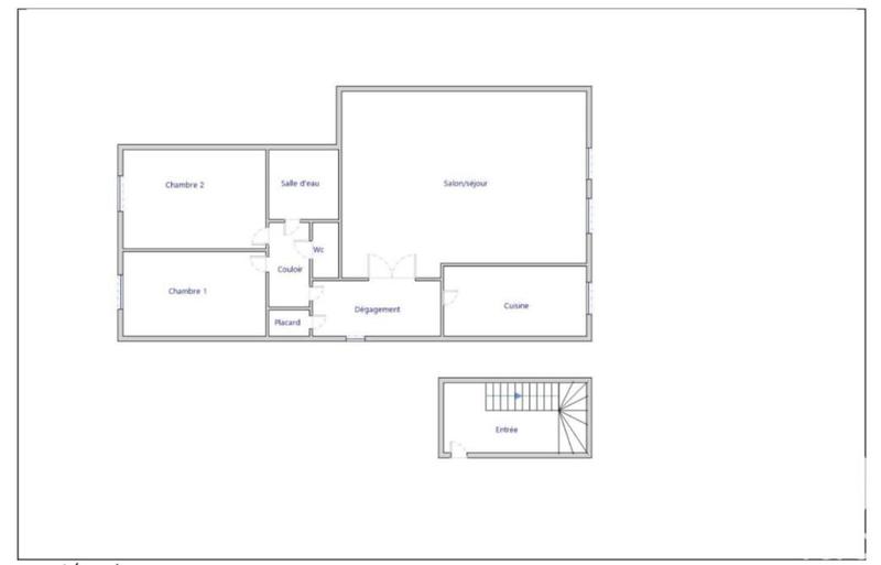 Appartement - 68 m² - 3 pièces
