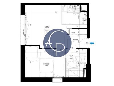 Appartement - 42 m² - 2 pièces