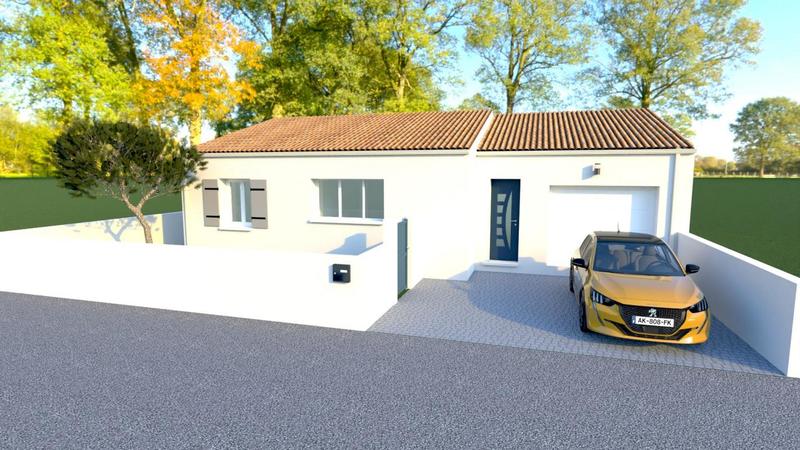 Maison - 90 m² - 5 pièces