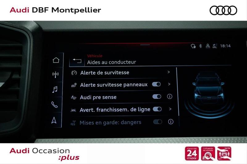 Audi A1 sportback 35 Tfsi 150 ch s tronic 7 s line Plus