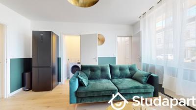 Chambre - 13 m² - 1 pièce