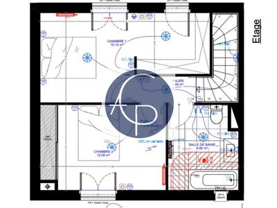 Maison - 73 m² - 3 pièces