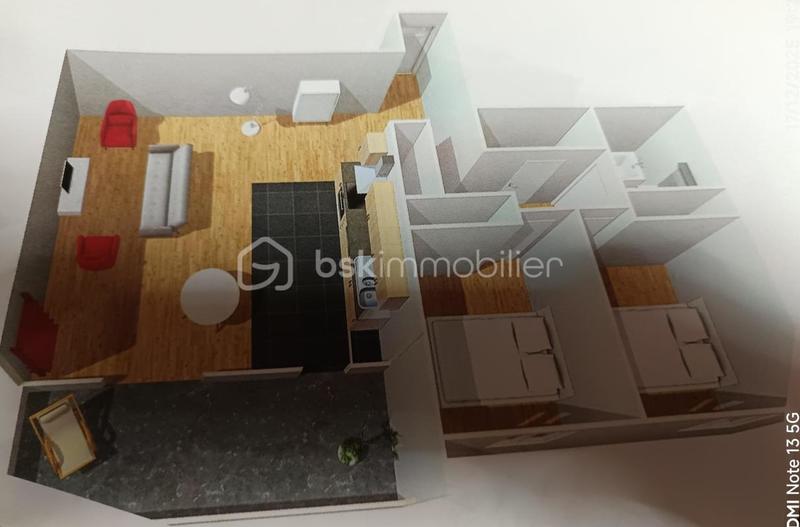 Appartement - 65 m² - 3 pièces