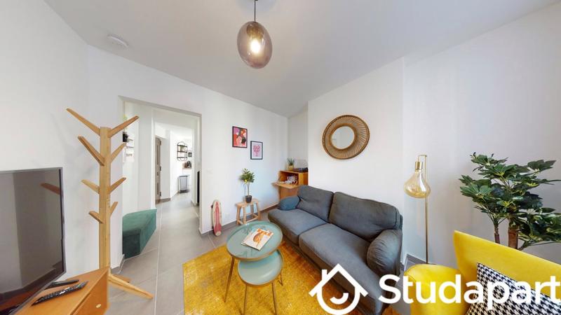 Chambre - 12 m² - 1 pièce