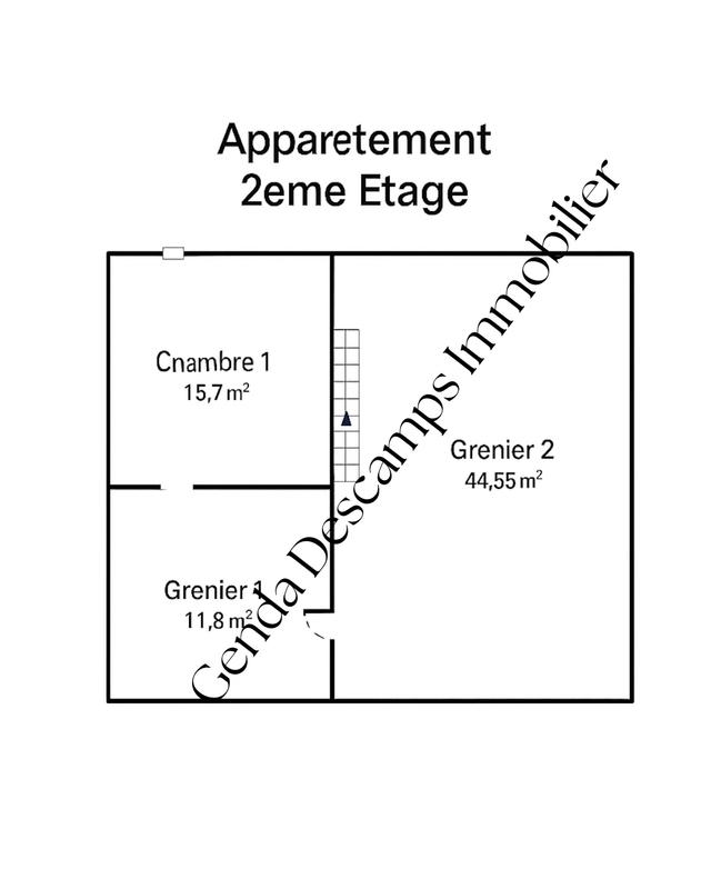 Appartement - 84 m² - 4 pièces