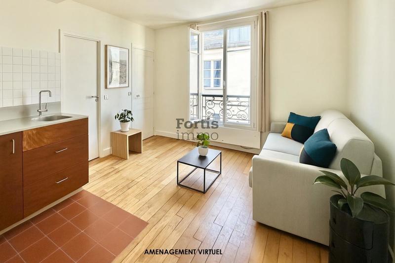 Studio - 21 m² - 1 pièce