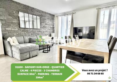 Pavillon - 80 m² - 4 pièces