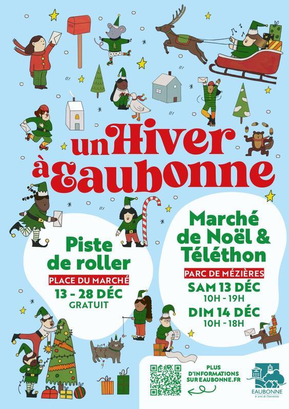 Un hiver à eaubonne - marché de noël et téléthon