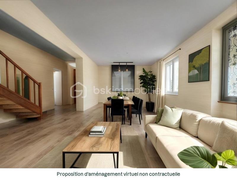 Maison ancienne - 122 m² - 4 pièces