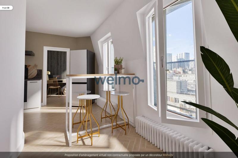 Appartement - 34 m² - 3 pièces