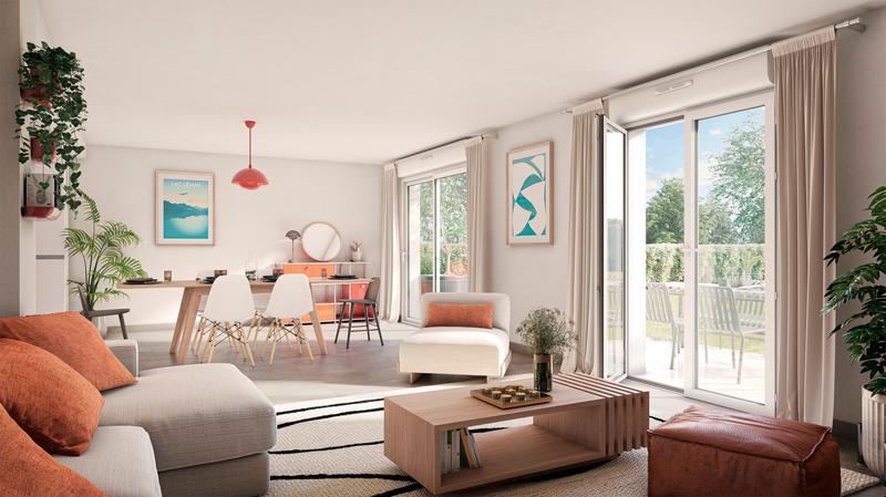 Appartement - 80 m² - 4 pièces