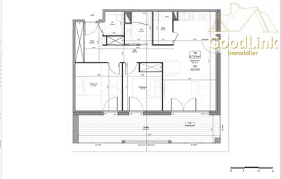 Appartement - 67 m² - 3 pièces