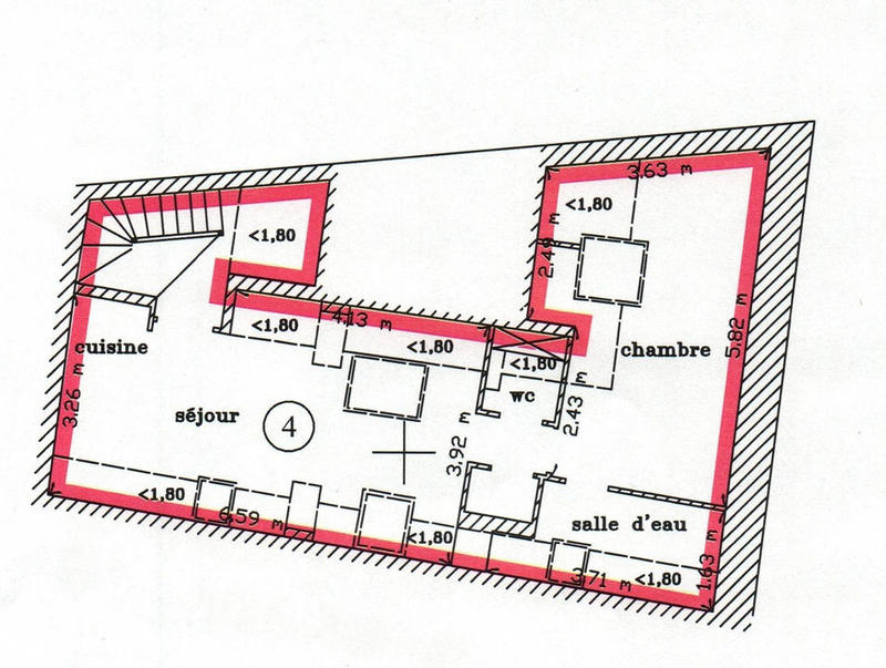 Appartement - 38 m² - 2 pièces