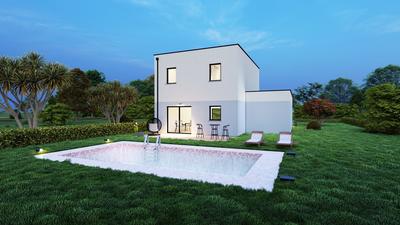 Maison - 104 m² - 5 pièces