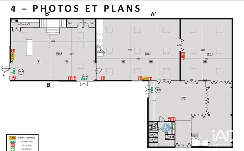 Local commercial - 1 600 m²