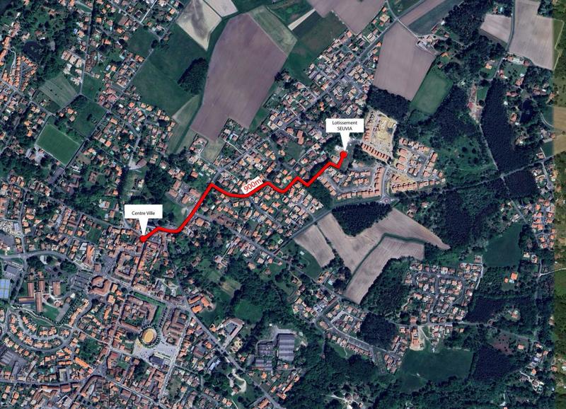 Terrain constructible - 688 m²