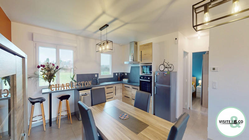 Maison - 66 m² - 3 pièces