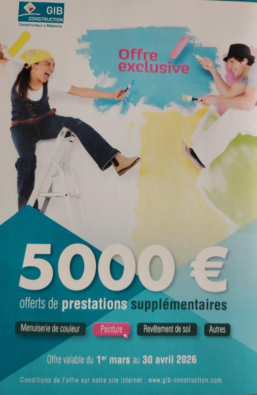 Maison - 62 m² - 3 pièces