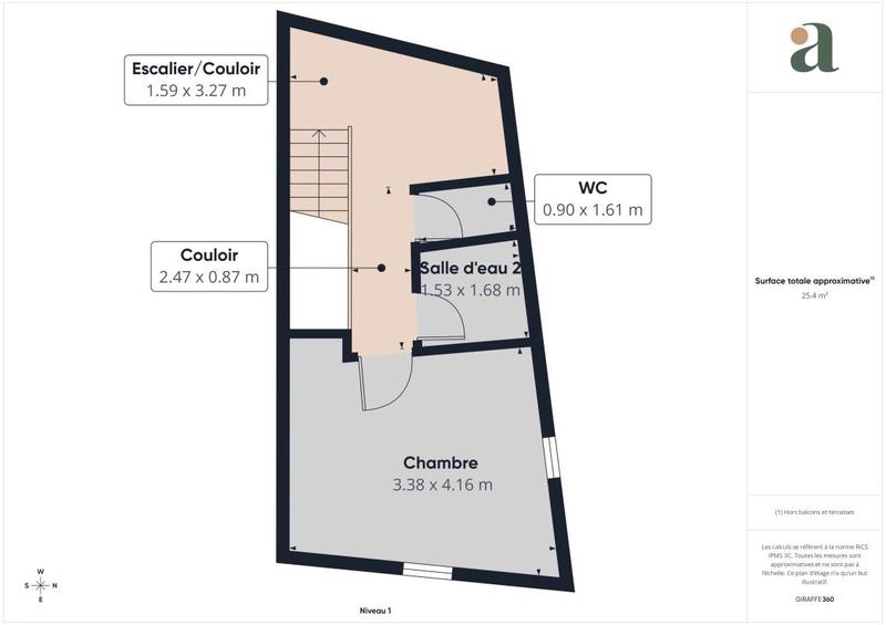 Maison ancienne - 80 m² - 3 pièces