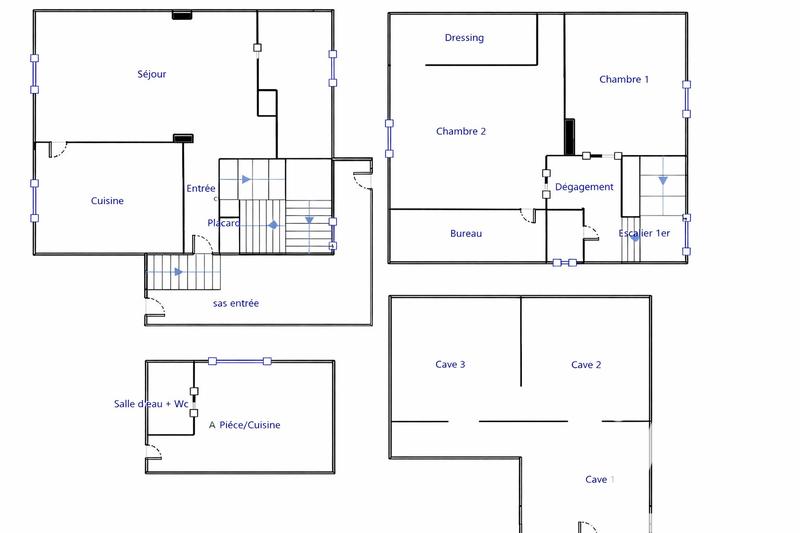 Maison de ville - 105 m² - 5 pièces