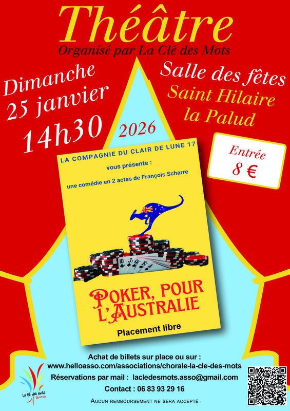 Poker pour l'Australie