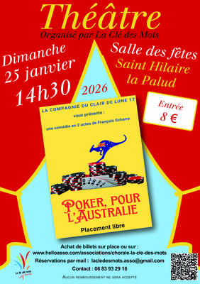 Poker pour l'Australie