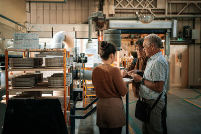 Visite de l'usine de la Faïencerie de Gien et du musée