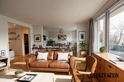 Appartement - 88 m² - 4 pièces