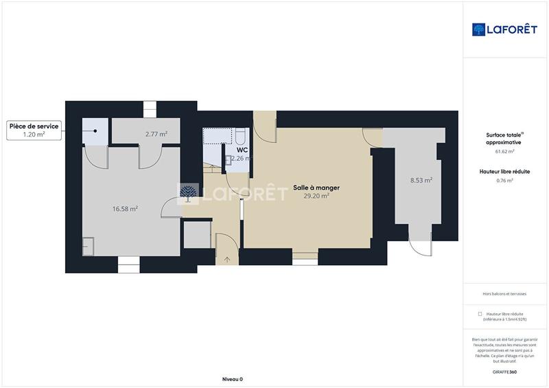 Maison ancienne - 110 m² - 4 pièces