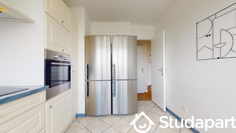 Chambre - 9 m² - 1 pièce