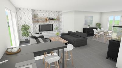 Maison - 90 m² - 4 pièces