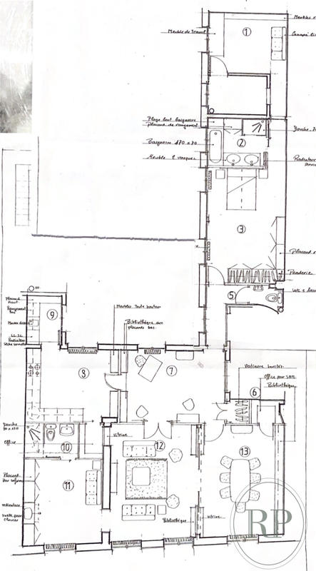 Appartement - 136 m² - 7 pièces