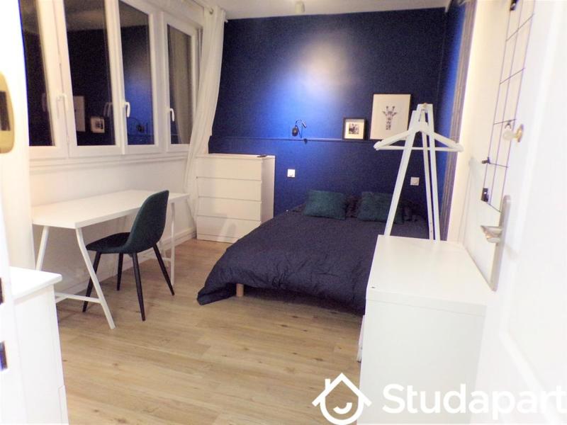 Chambre - 12 m² - 1 pièce