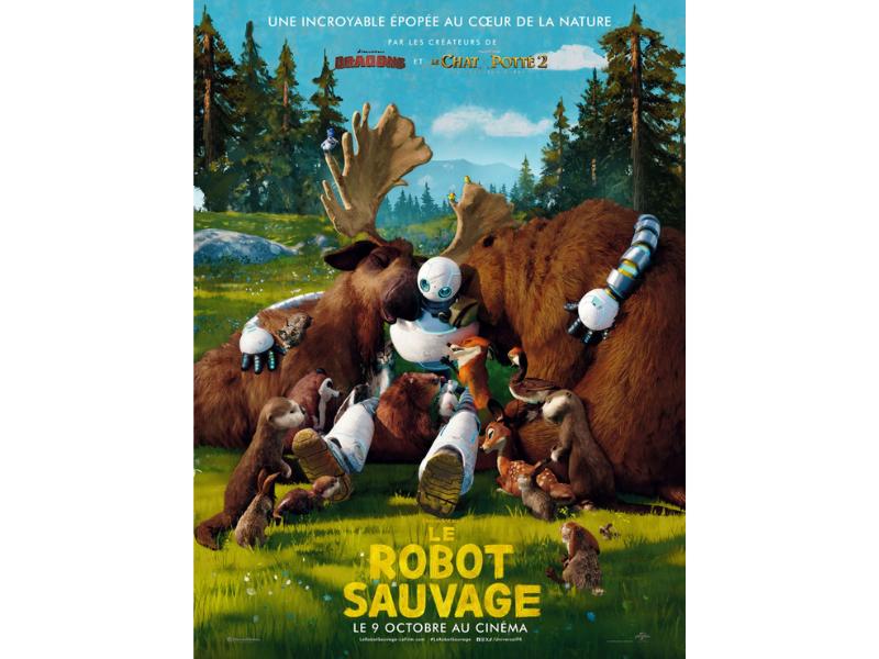 Projection gratuite du film jeunesse &quot;Le robot sauvage&quot;