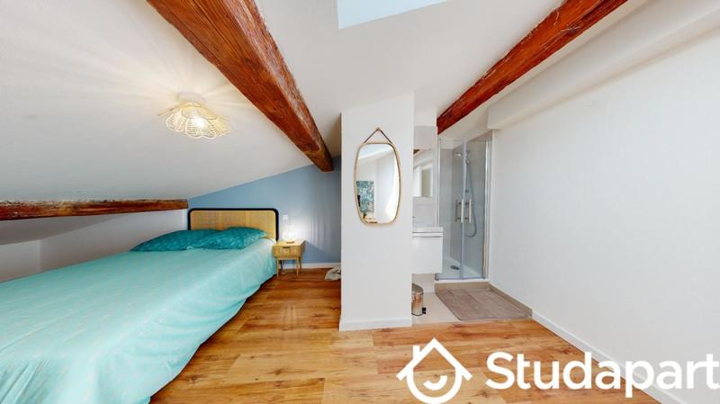 Chambre - 13 m² - 1 pièce