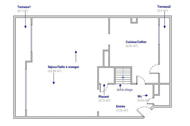 Appartement - 95 m² - 4 pièces