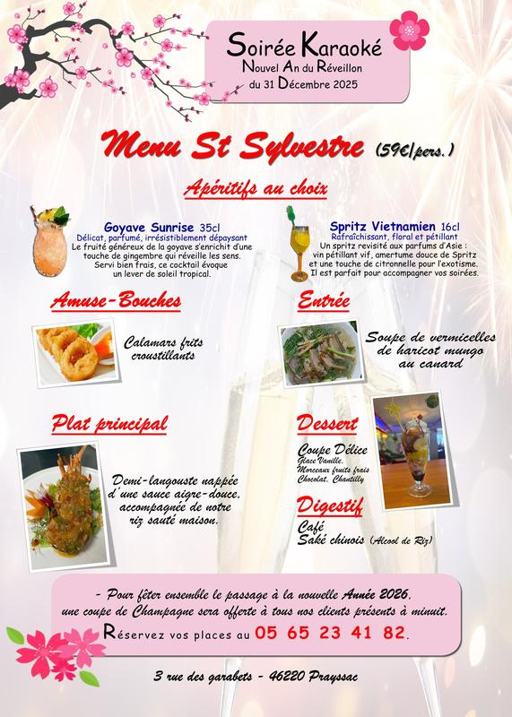 Karaoké du réveillon au restaurant Vietnam