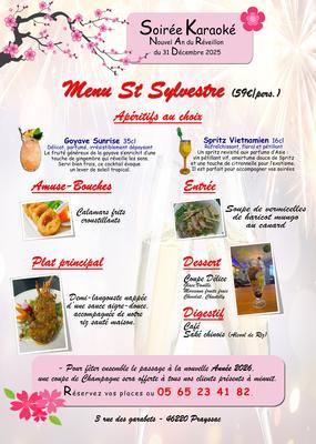 Karaoké du réveillon au restaurant Vietnam