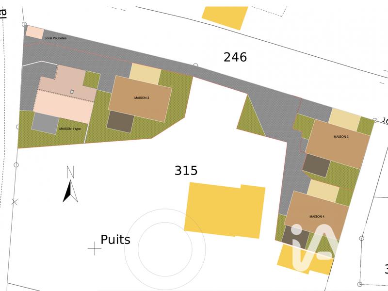 Maison - 80 m² - 4 pièces