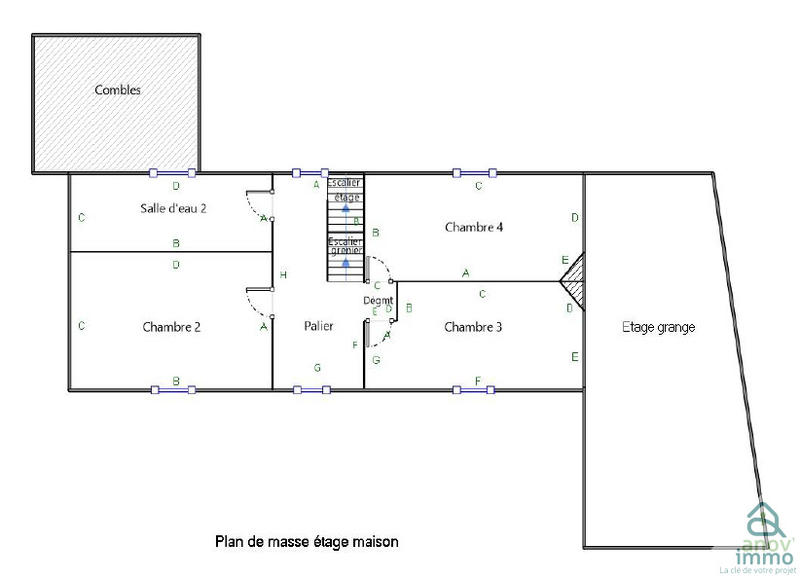 Maison de village - 154 m² - 6 pièces