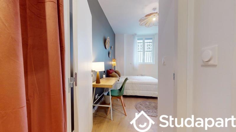 Chambre - 13 m² - 1 pièce