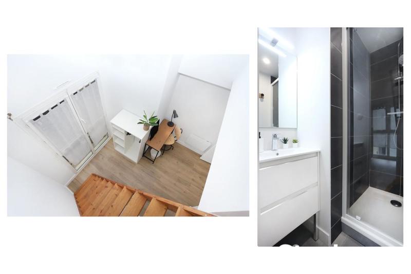 Chambre - 13 m² - 1 pièce