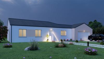 Maison - 85 m² - 6 pièces