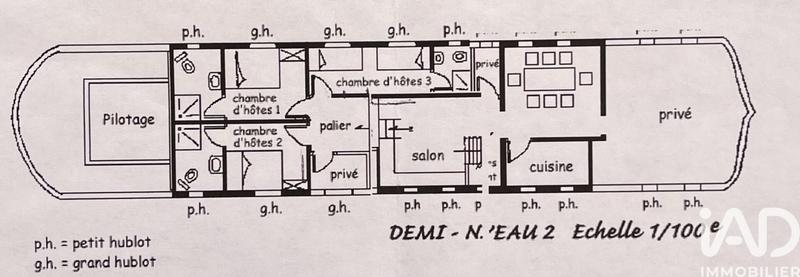 Appartement - 90 m² - 6 pièces