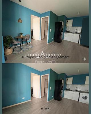 Appartement - 40 m² - 2 pièces