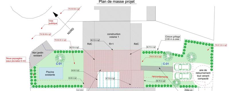 Terrain constructible - 458 m²