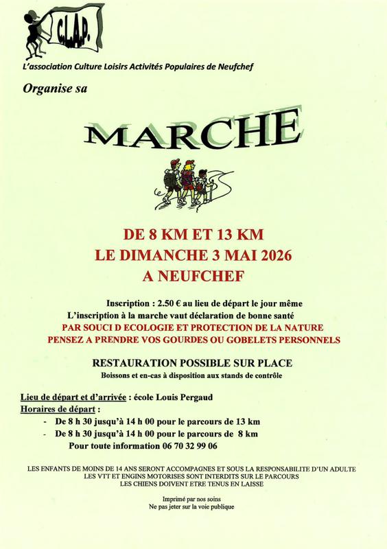 La grande marche de Neufchef